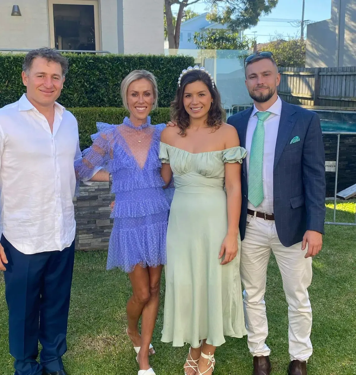 Alice McCall Tokyo Sky Mini Dress Lilac Size 6 - Image 5