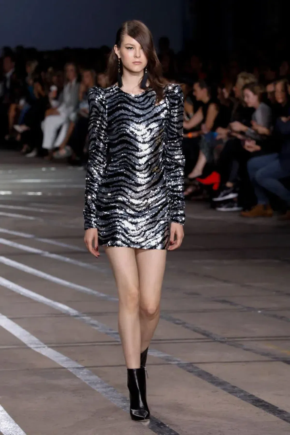 Carla Zampatti Sequins Dress Size 4 - Image 1