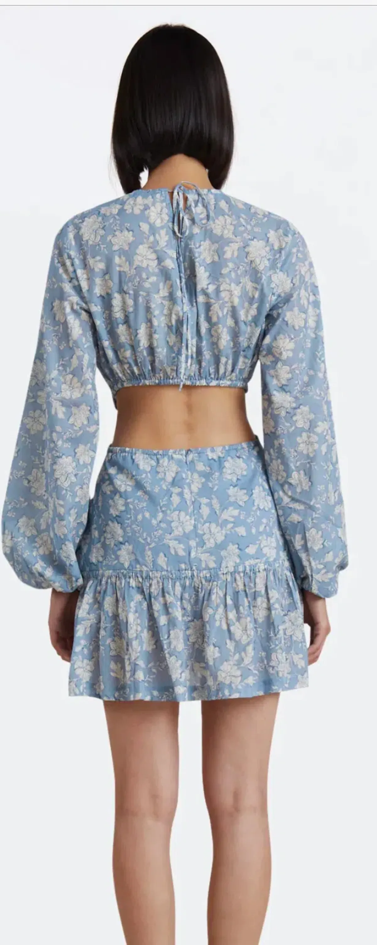 Bec & Bridge Floral Skies Mini Dress Floral Skies Size 8  - Image 3