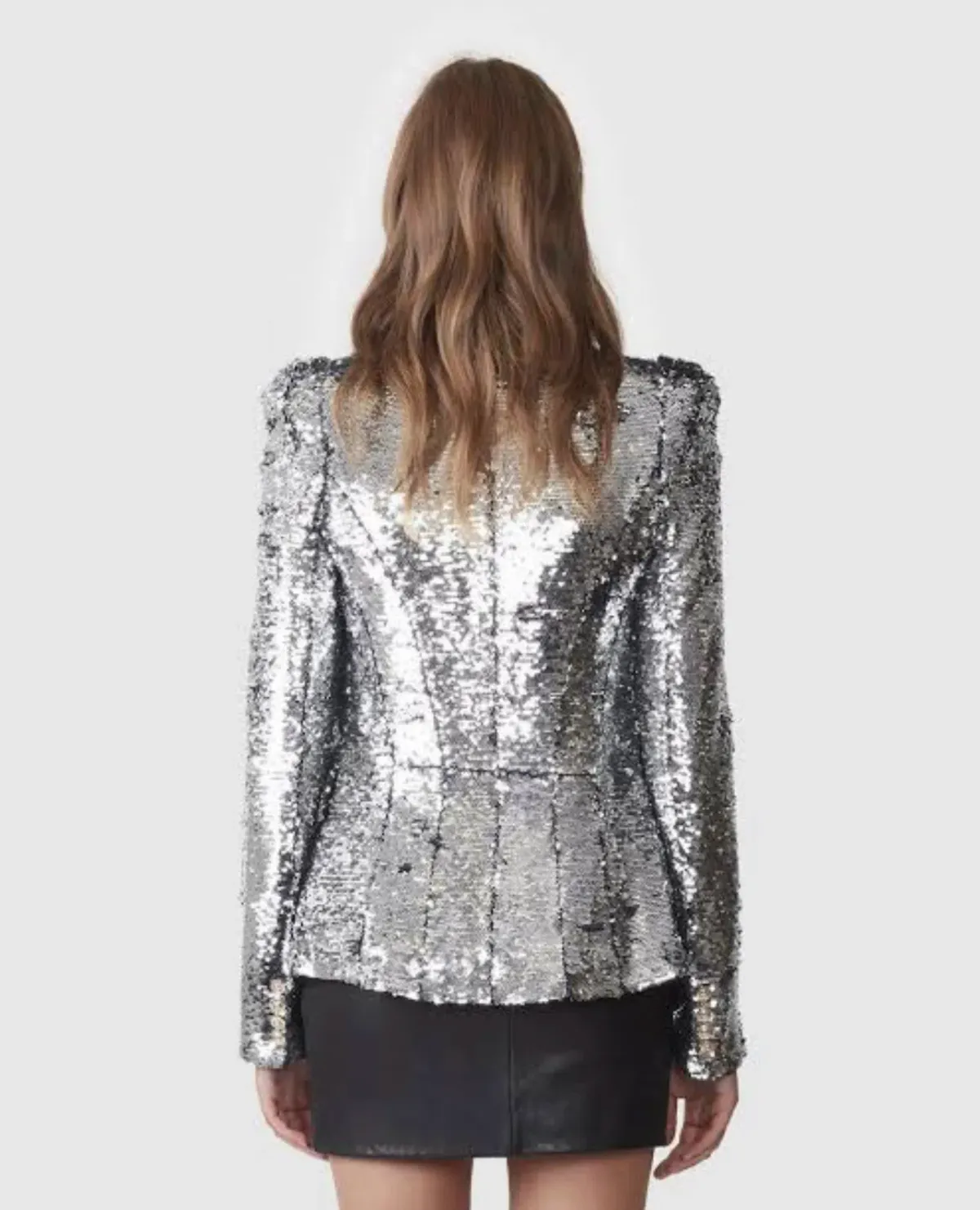 Torannce Shine Bright Jacket Silver Size 6 - Image 2