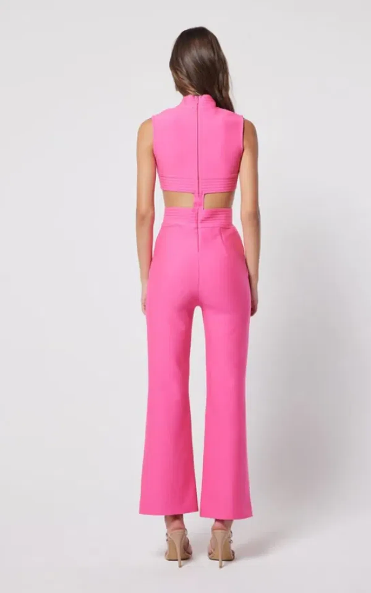 Elliatt Lambley Jumpsuit Pink Size 10 / M - Image 2