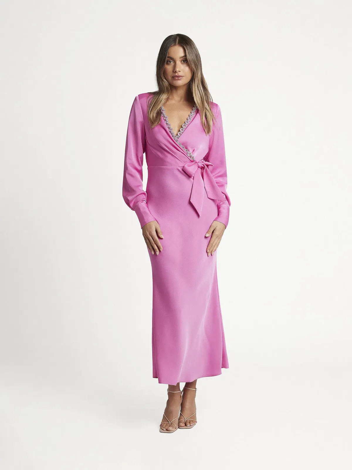 Sheike Sovereign Dress in Pink Size 8 - Image 3