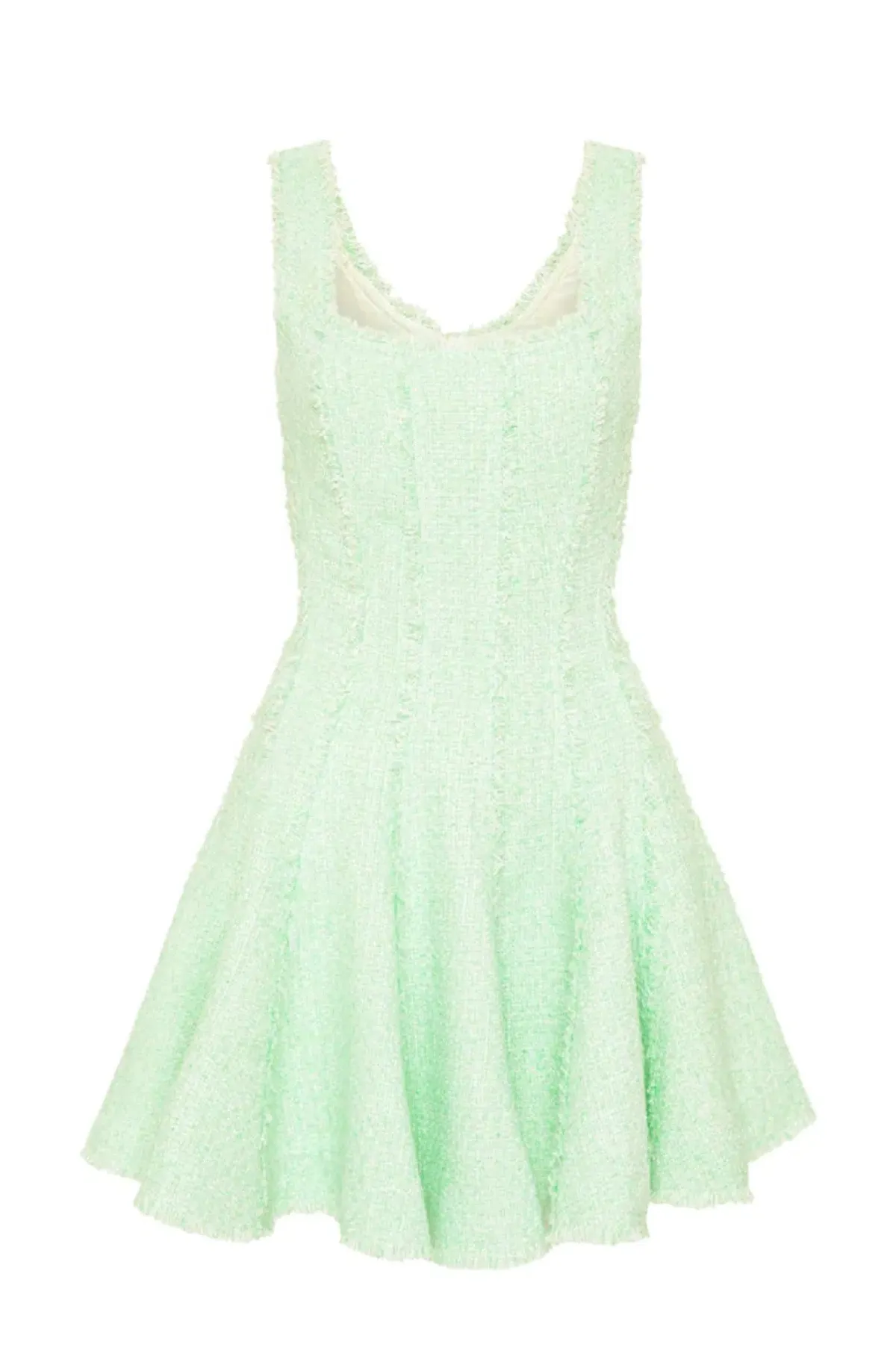 Aje Anais Boucle Mini Dress Mint Size 8 / S - Image 4