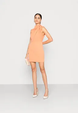 Mossman The Break Free Mini Dress in Faded Citrus Size 8 for rent on The Volte - image 1