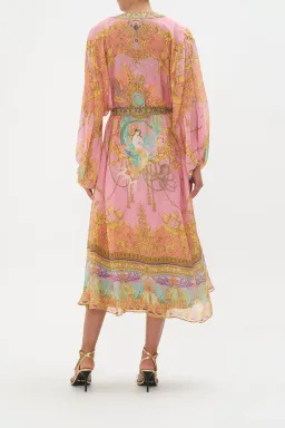Camilla Mermaid Motel Silk Blouson Sleeve Layer Print Size 16/XL for rent on The Volte - image 3