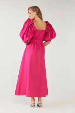 Sovere Noble Maxi Dress Pink Size 10 for rent on The Volte - image 2