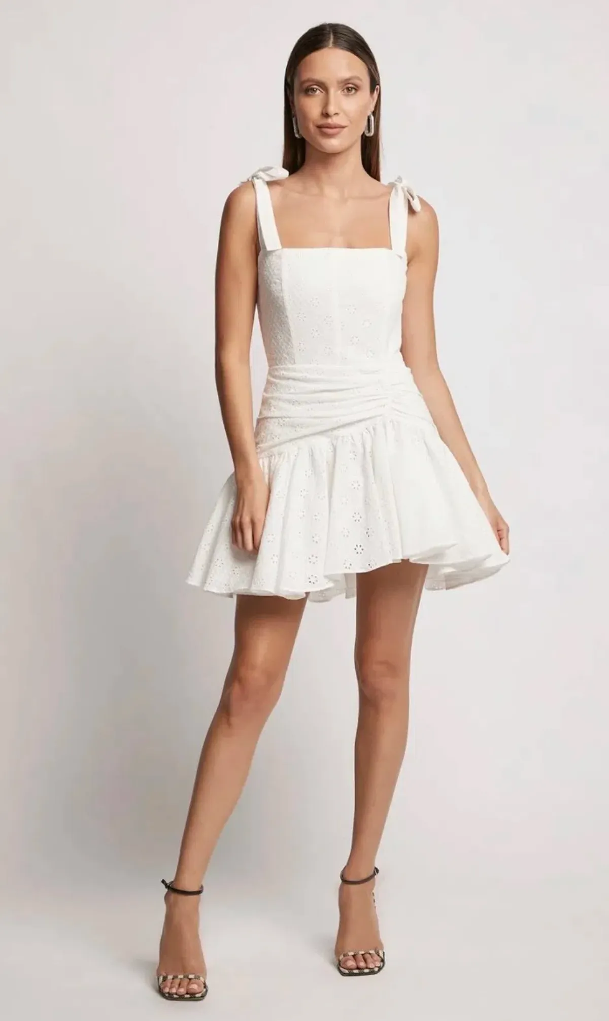 Sofia the Label Alaska Dress Mini Dress White Size 8 - Image 1