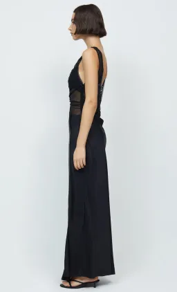 Bec & Bridge Naomi Split Maxi Dress Black Size 8 / S for rent on The Volte - image 4