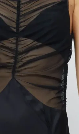 Bec & Bridge Naomi Split Maxi Dress Black Size 8 / S for rent on The Volte - image 5