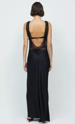 Bec & Bridge Naomi Split Maxi Dress Black Size 8 / S for rent on The Volte - image 3
