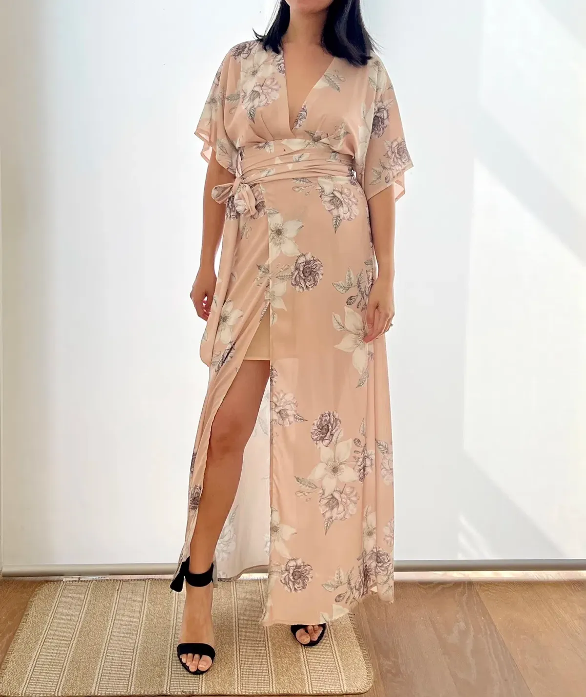 Sheike Bella Maxi Dress Floral Size 8 - Image 4