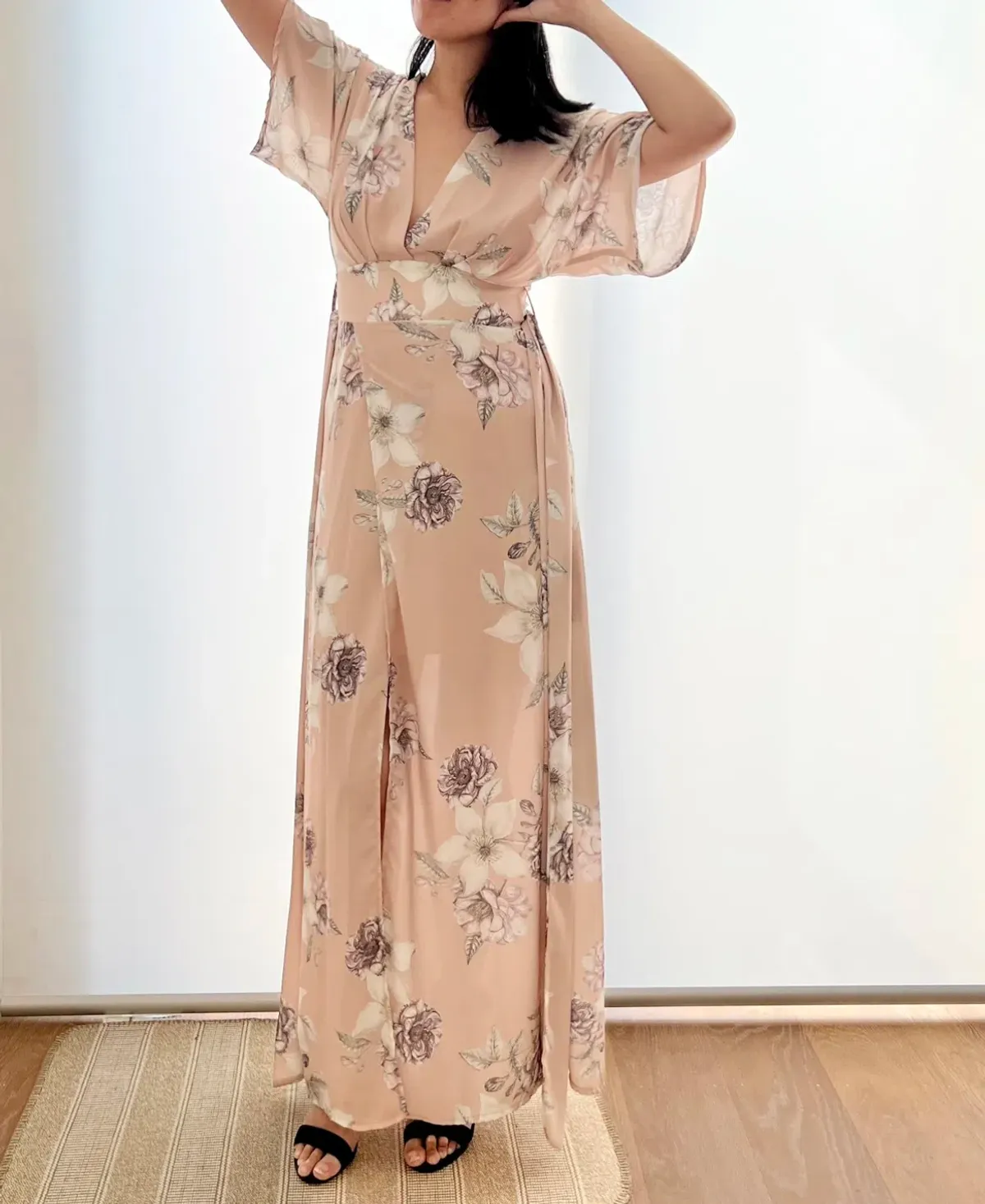 Sheike Bella Maxi Dress Floral Size 8 - Image 2