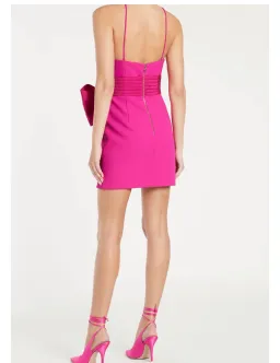 Rebecca Vallance Cupid’s Bow Mini Dress Pink Size 6 for rent on The Volte - image 3