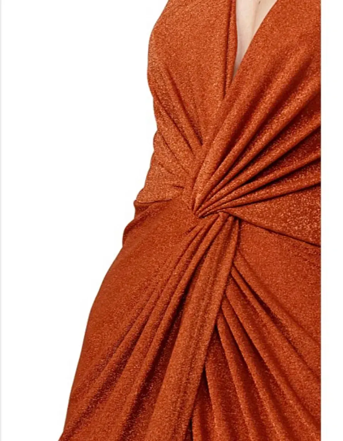 Significant Other Infinity Dress in Metallic Amber Size 8 - Image 3