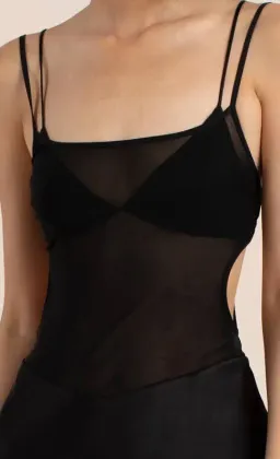 Bec & Bridge Lindsey Cut Out Dress Black Size 6 for rent on The Volte - image 3