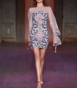 We Are Kindred Elisabetta Mini Dress Purple Size 6  for rent on The Volte - image 3