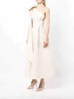 Rachel Gilbert Malea Midi Dress Stone Size AU 6 for rent on The Volte - image 2
