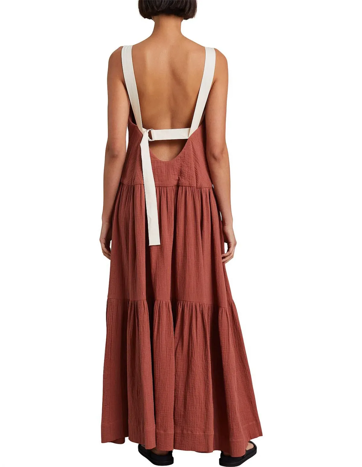 Bec & Bridge Aleah Maxi Dress Clay Size 10 - Image 3