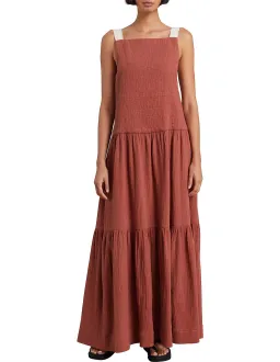 Bec & Bridge Aleah Maxi Dress Clay Size 10 for rent on The Volte - image 1