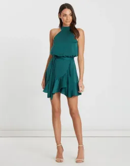 Tussah Hamptons Dress Green Size 10  for rent on The Volte - image 1