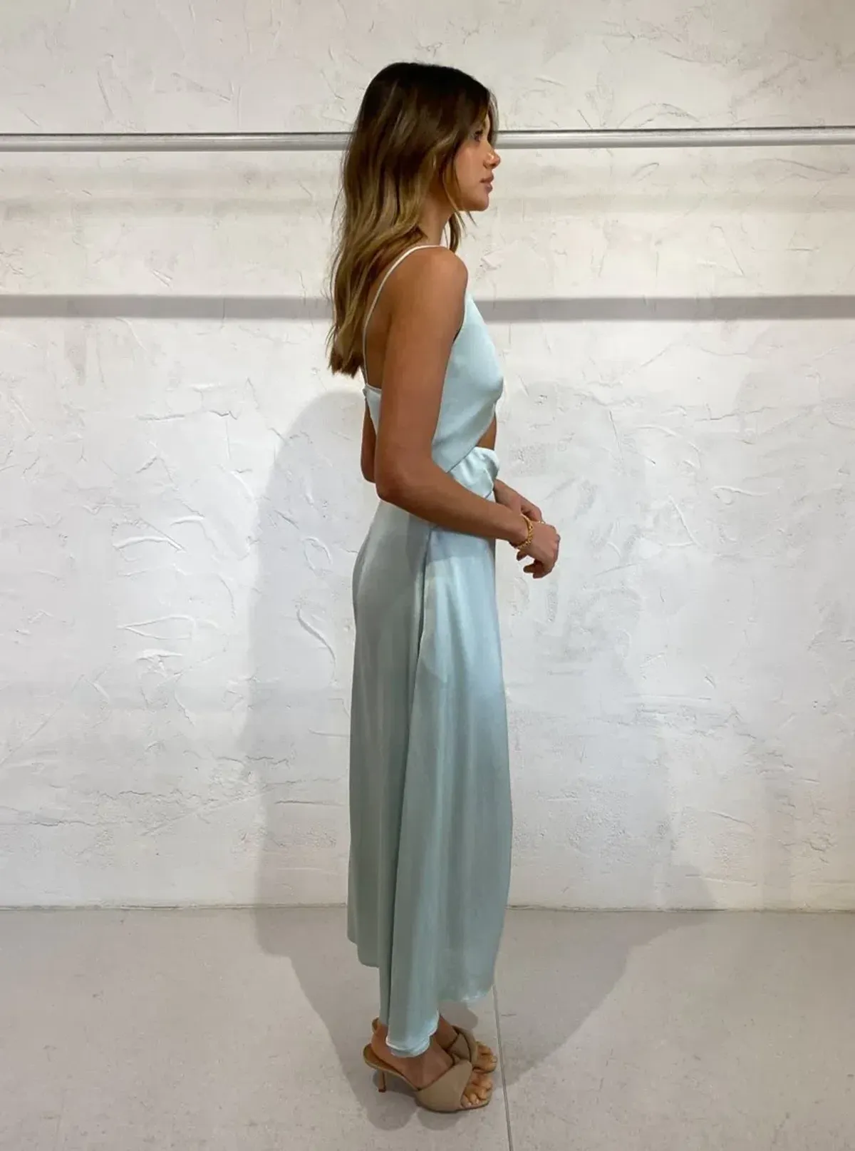 Anna Quan Carina Dress Pistachio Size 12 - Image 4