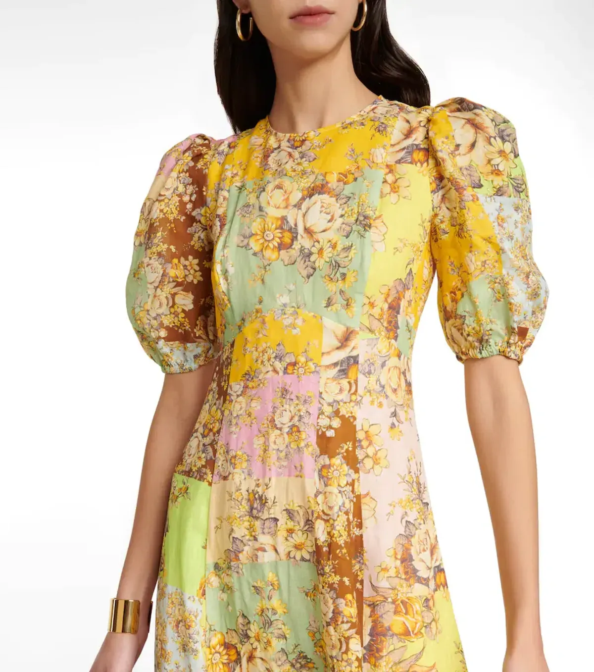 Alemais Matilde Midi Dress Floral Size 6 - Image 2