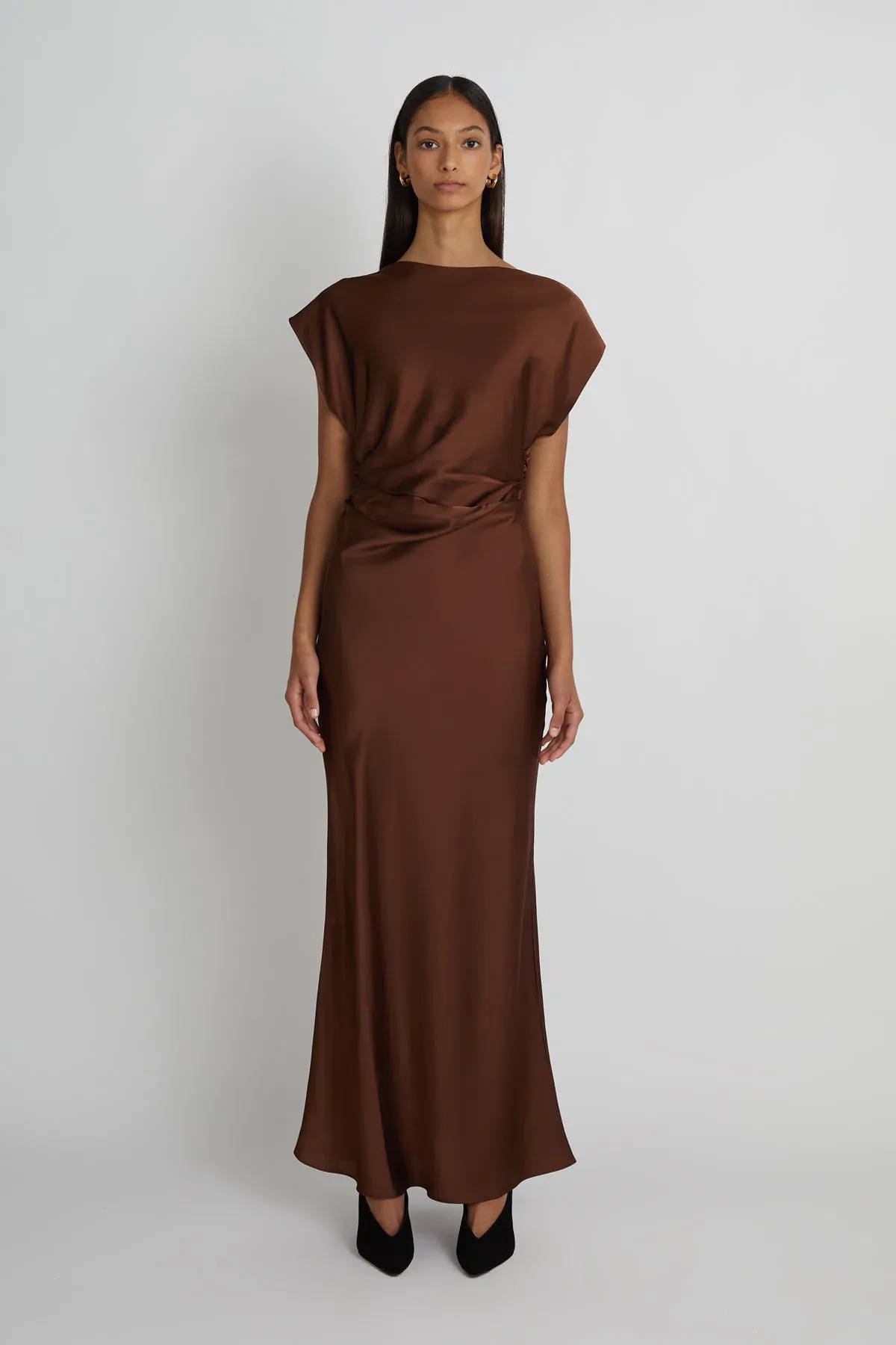 Camilla and Marc Eclar Dress Brown Size 8 - Image 3