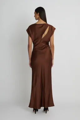 Camilla and Marc Eclar Dress Brown Size 8 for rent on The Volte - image 4