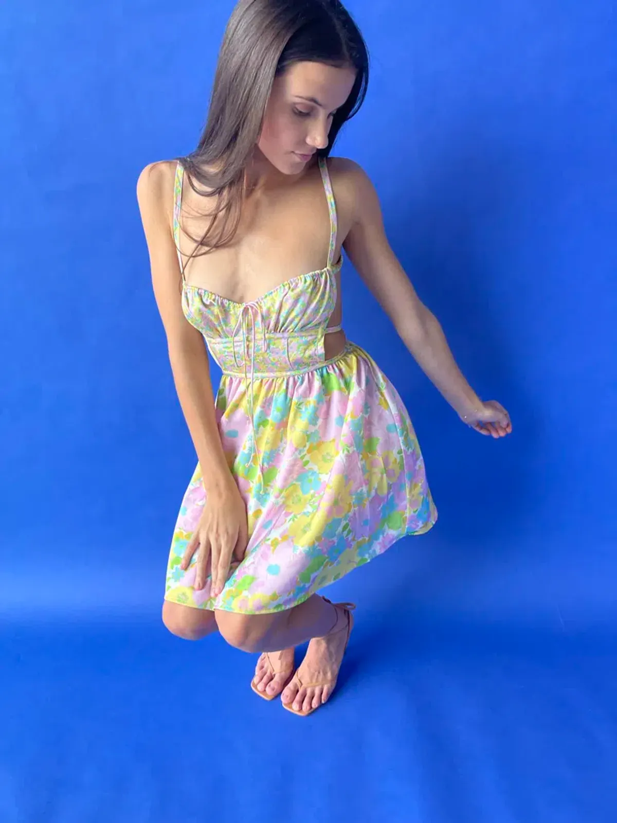 For Love & Lemons Emily Backless Dress Size XS/Au 6  - Image 1