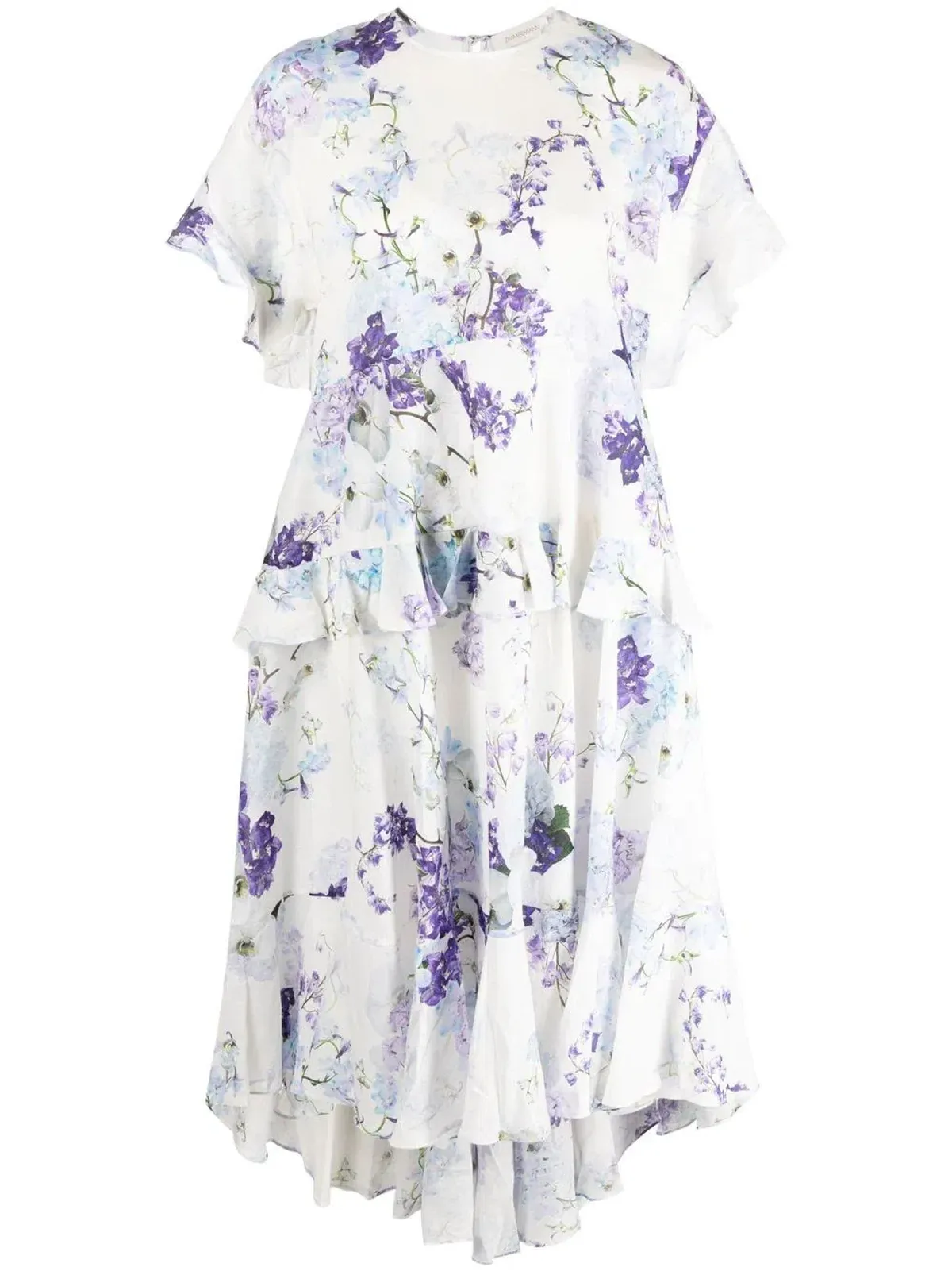 Zimmermann Rhythmic Floral Print Dress Size 2/Au 12 - Image 6