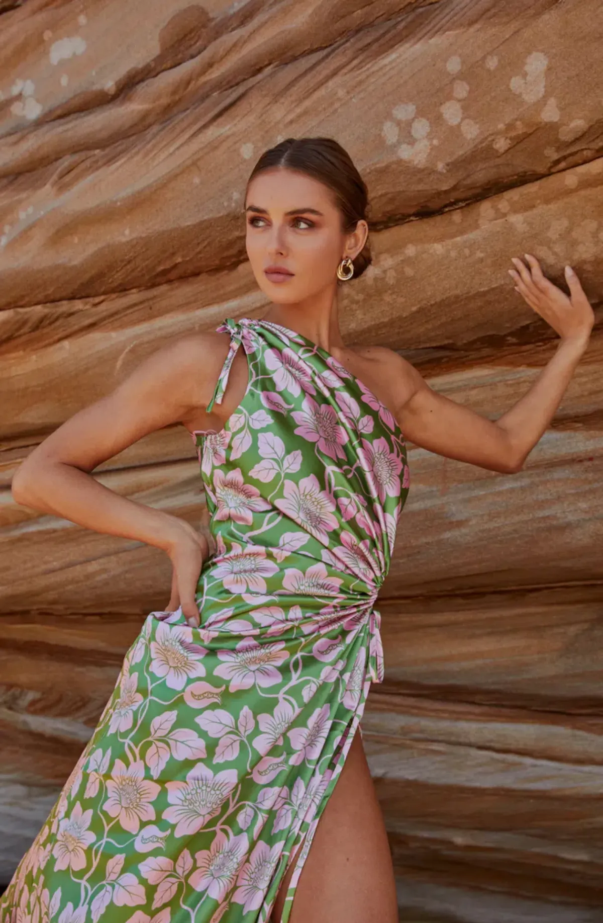 Sonya Moda Nour Forever Maxi Dress Floral Size 12 - Image 4