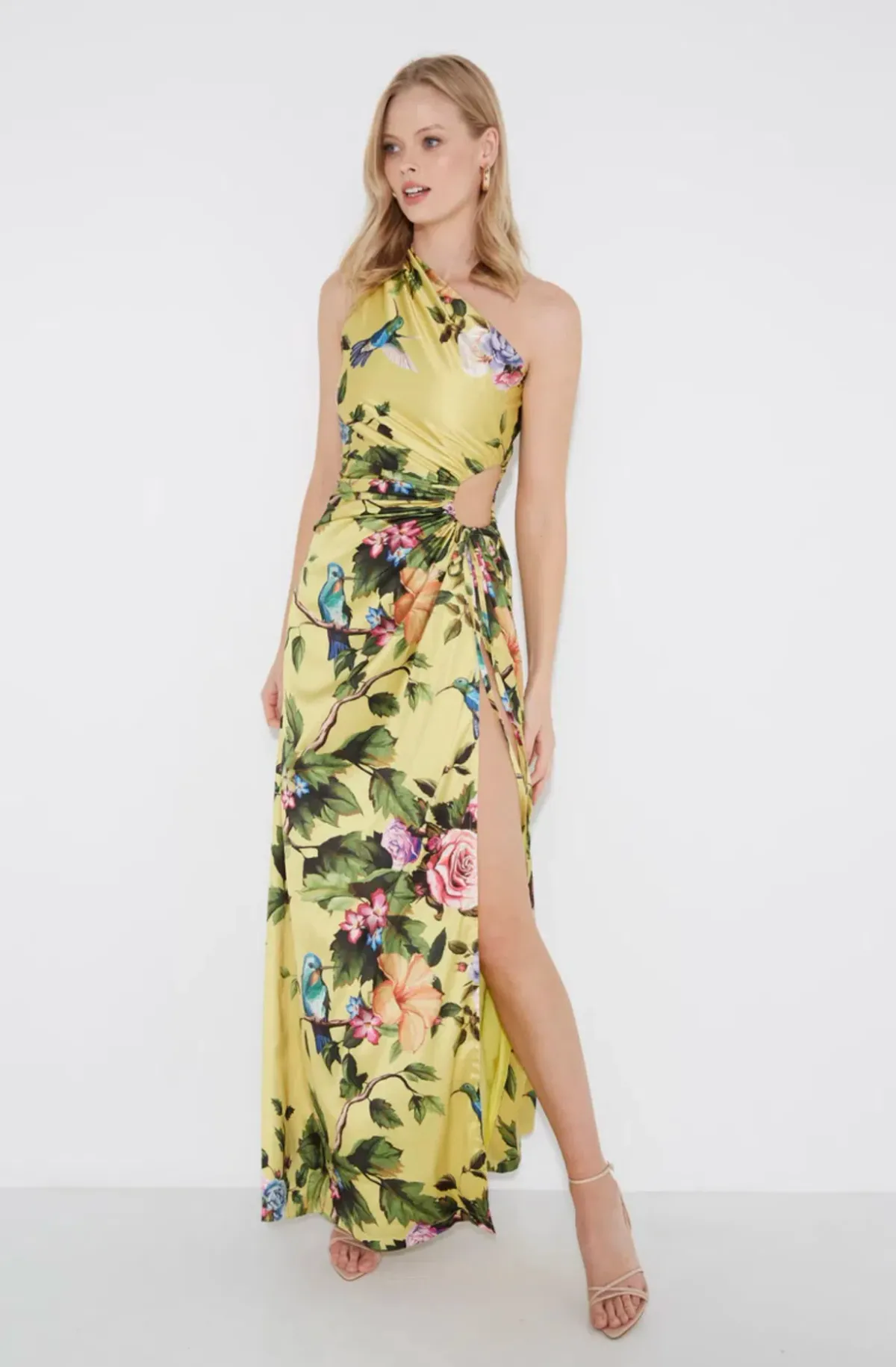 Sonya Moda Nour Royal Botanic Maxi Dress Print Size 8 - Image 2