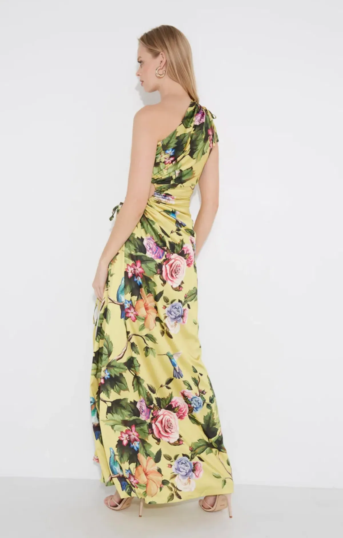 Sonya Moda Nour Royal Botanic Maxi Dress Print Size 8 - Image 5