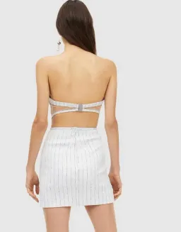 Manning Cartell Hybrid Reality Mini Dress White Size 6 for rent on The Volte - image 5