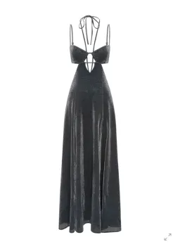 Alice McCall Lucy in the Sky Midi Dress Black Size 6 for rent on The Volte - image 6