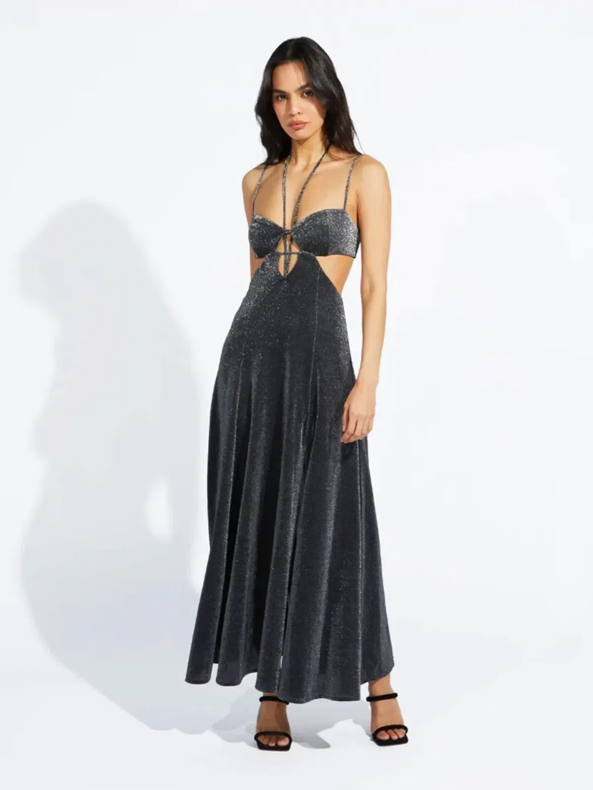 Alice McCall Lucy in the Sky Midi Dress Black Size 6 - Image 2