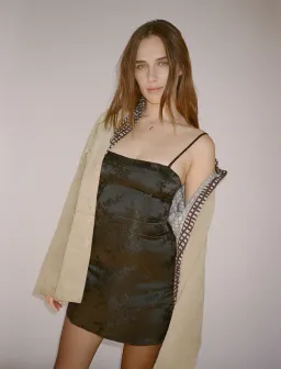 Realisation Par The Emelie Mini Dress in Shibuya Black Size S/Au 8 for rent on The Volte - image 2