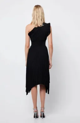 Mossman The Lady Like Midi Dress Black Size 12 for rent on The Volte - image 3