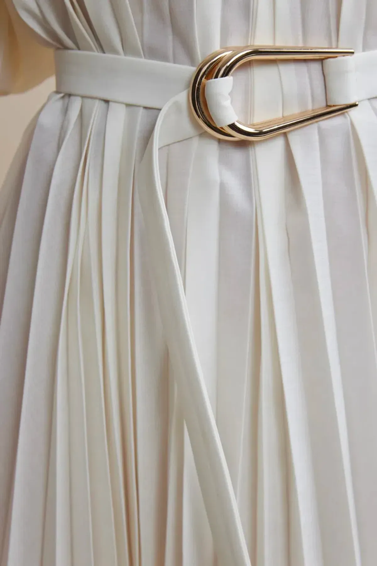 Acler Hudson Mini Dress in White Size 10 - Image 3