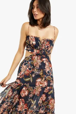 Bec & Bridge Lori Tie Maxi Dress Floral Size 10 / M for rent on The Volte - image 3