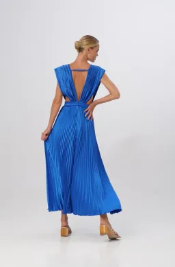 L'idee Gala Gown Blue Size 10 / M for rent on The Volte - image 6