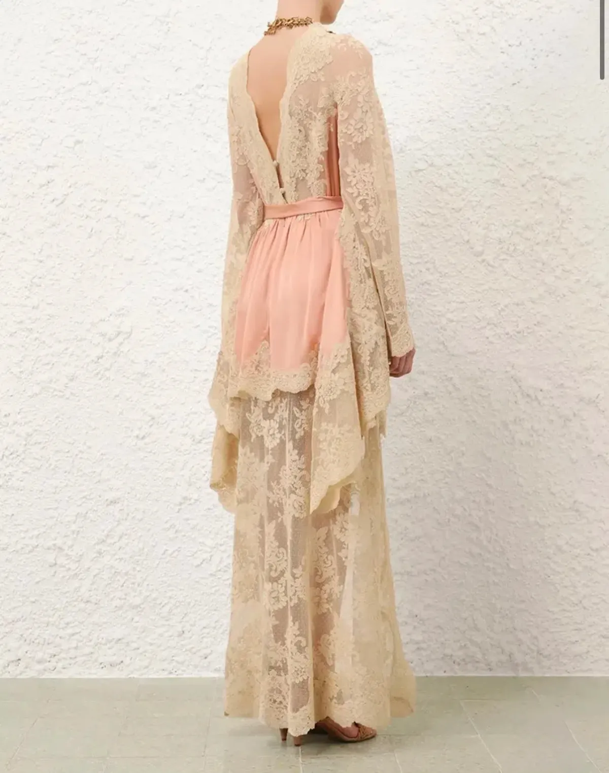 Zimmermann Hypnotic Satin Drape Dress Size 0 / Au 8 - Image 4