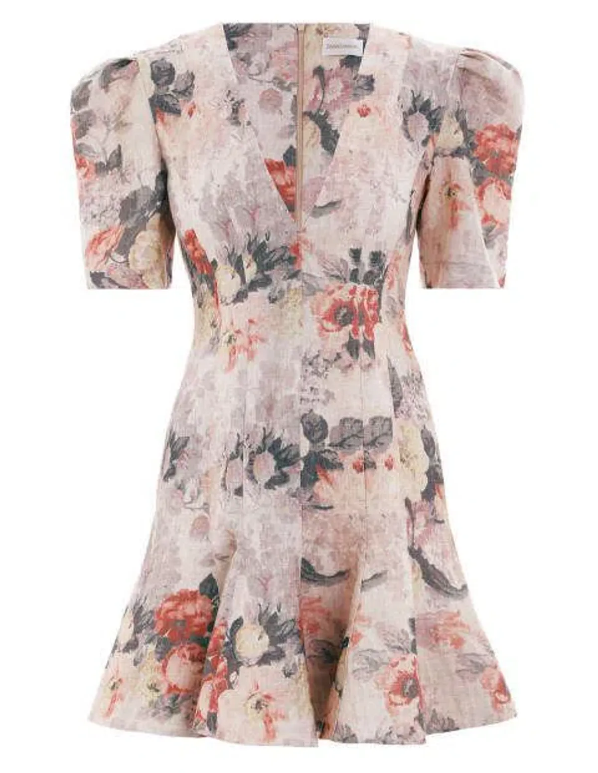 Zimmermann Radiate Flip Mini Dress Floral Size 0P / Au 6 - Image 2