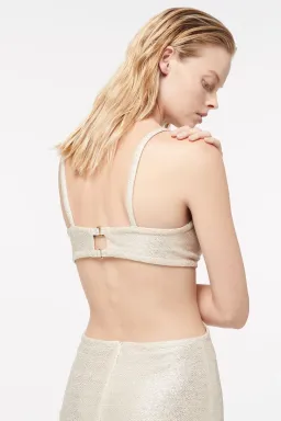 Manning Cartell Total Eclipse Cut Out Dress Soft Gold Size 12 for rent on The Volte - image 3