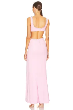 Majorelle Matteson Gown Pink Size 8 for rent on The Volte - image 3