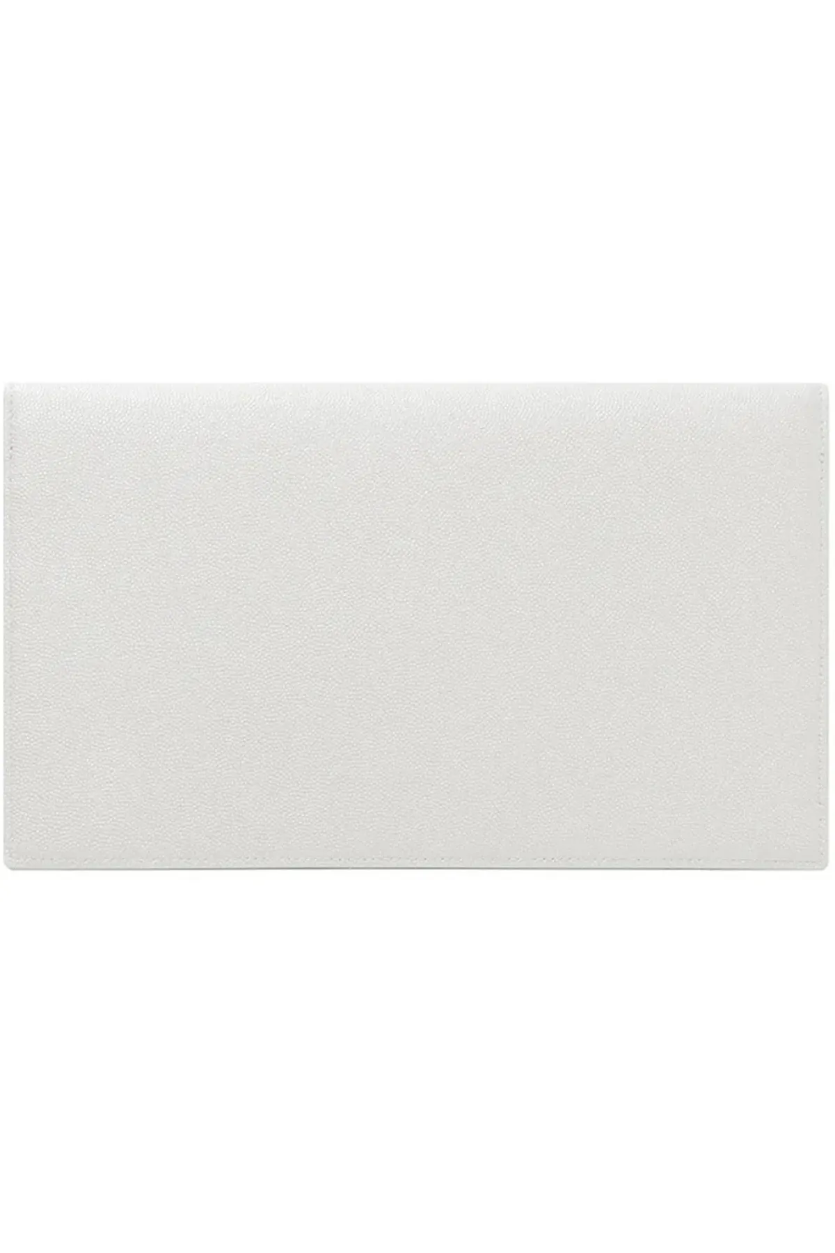 Saint Laurent Uptown Pouch Crema Leather Off White / Cream - Image 3