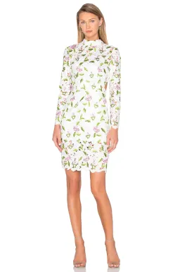 Asilio Object of Desire Mini Dress Print Floral Size 8  for rent on The Volte - image 1