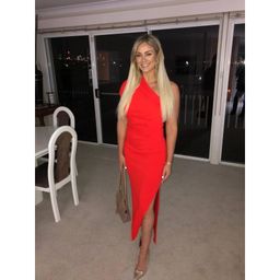 Ginger & Smart Curator Gown Red Size 12 for rent on The Volte - image 1