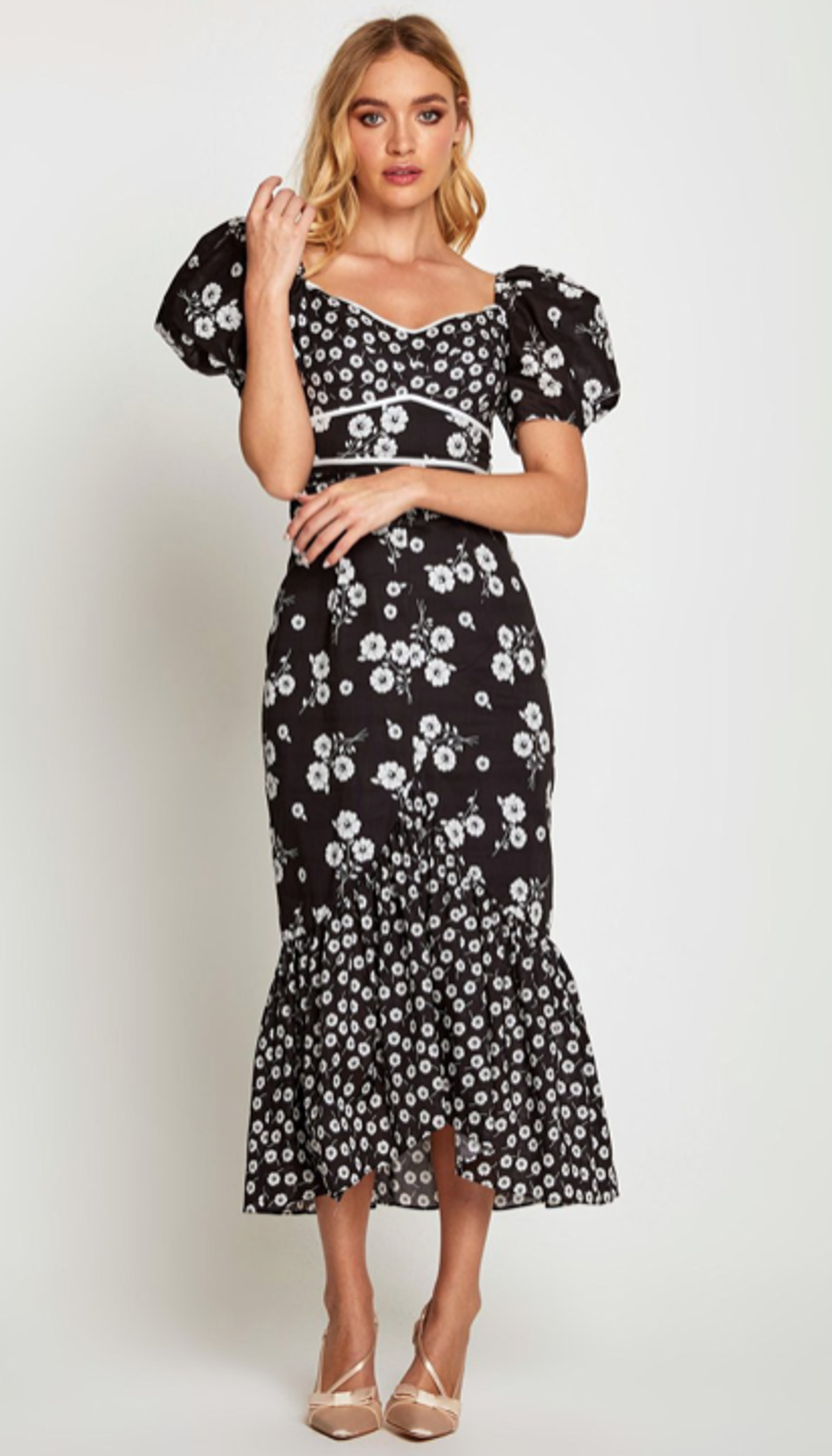 Alice McCall Izabella Midi Dress Floral Size 12 - Image 3