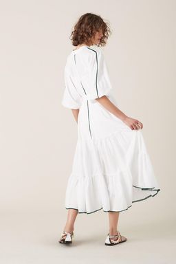 Tigerlily Villaya Linen Maxi Dress Size 8 for rent on The Volte - image 3